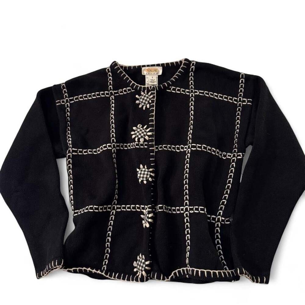 Talbots Women's Black Cardigan